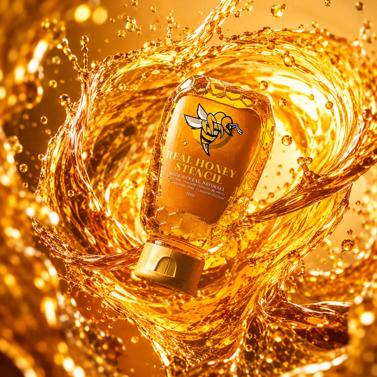 Solutie de transfer Real Honey Stencil 250g