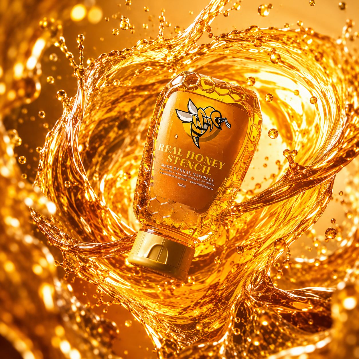 Solutie de transfer Real Honey Stencil 250g