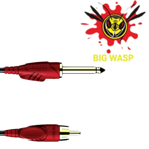 Clipcord Big Wasp RCA drept Rosu