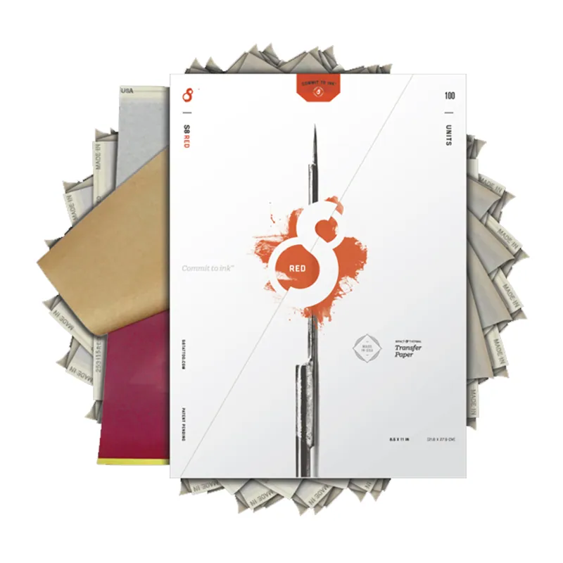 Foaie transfer A4 S8 Red pentru imprimanta / manual