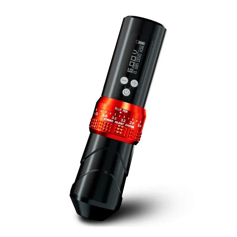 Masina de tatuat Hummingbird Pen Wireless Ajustabil Bronc X1 Negru