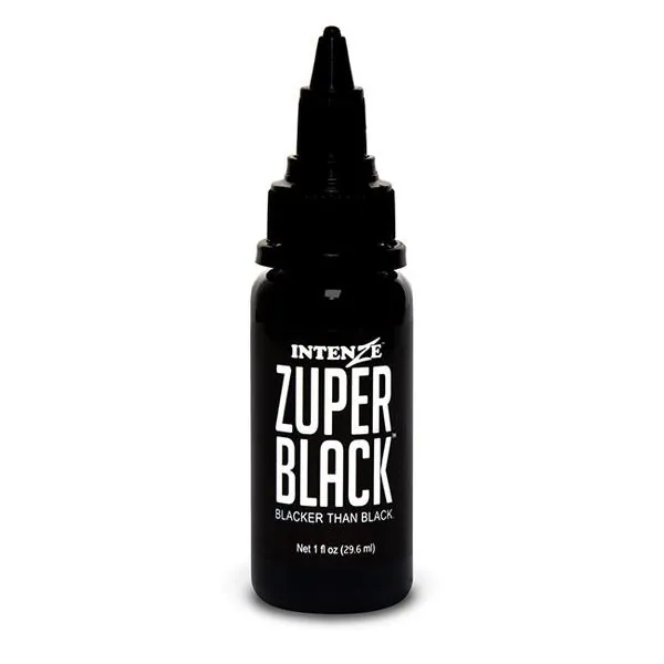 Intenze tus desen Zuper Black 30ml