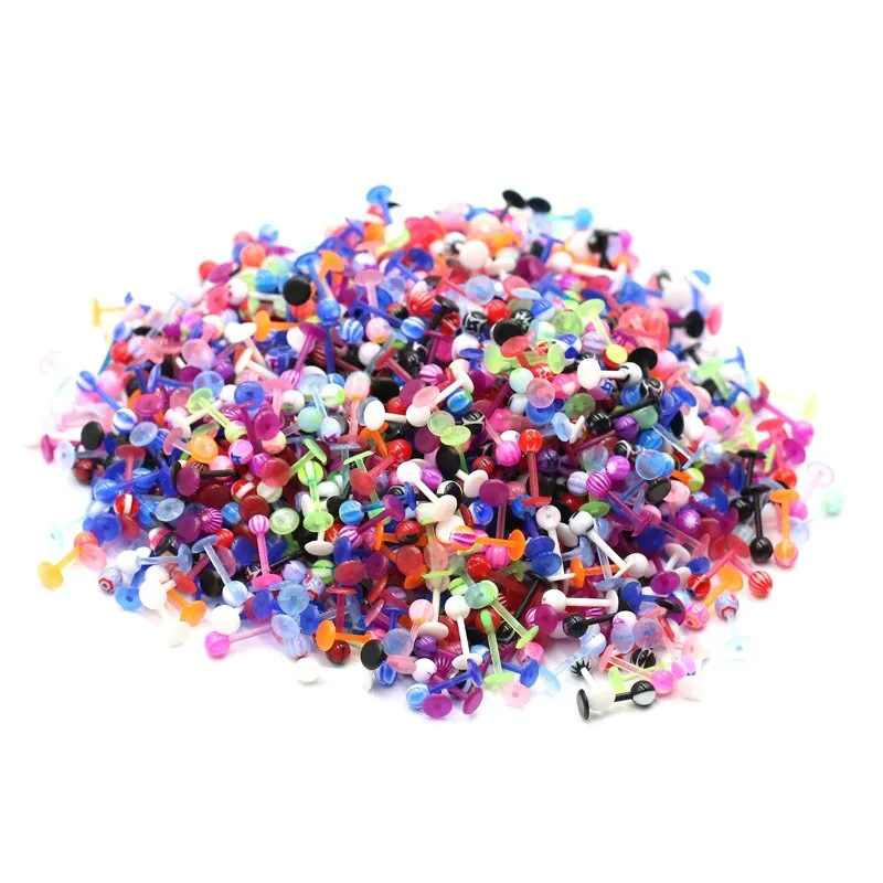 Pierce buza 100082 set 10 bucati amestecate
