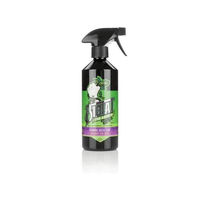 Biotat Numbing Tattoo Green Soap Ready to Use 500ml