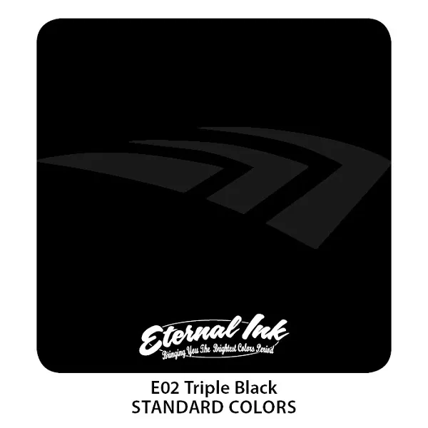 Eternal tus desen Triple Black 60ml