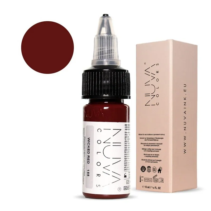 NUVA COLOR 155 WICKED RED 15ML