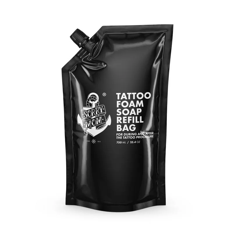 Sorry Mom Pro Tattoo Cleanser Refill Bag 750ml
