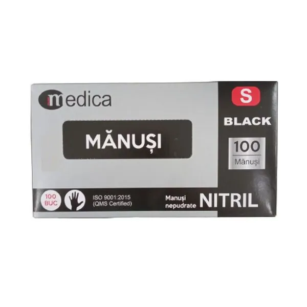 Manusi nitril Negre S
