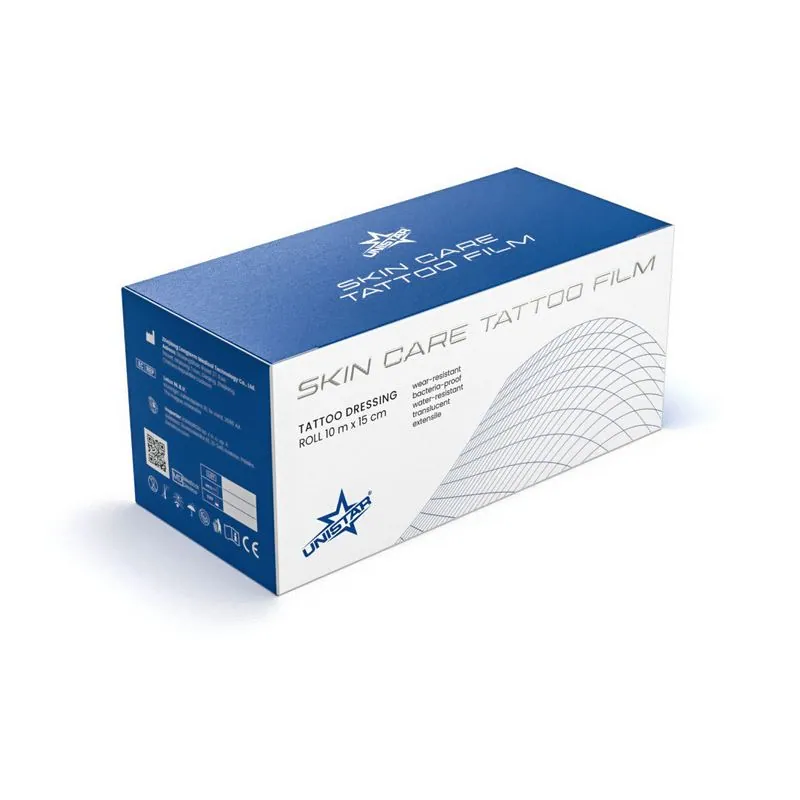 UNISTAR SKIN CARE ROLA pansament pentru infolierea tatuajului 15CM*10M