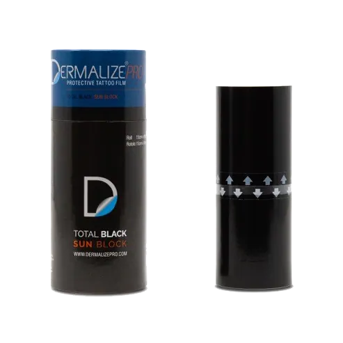 Dermalize Total Black Sun Block 15 cm X 10 m pansament pt infolierea tatuajului