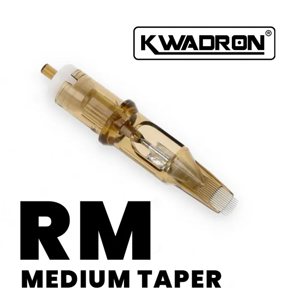 ACE DE TATUAT CARTUS KWADRON RM MEDIUM TAPER