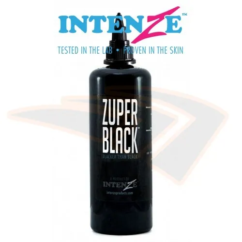 Intenze tus desen Zuper Black 360ml