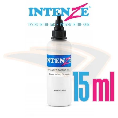 Intenze tus desen 15ml Snow White Opaque