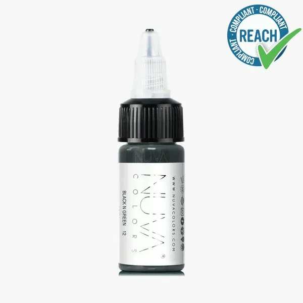 Nuva Color 12 Black N Greeen 15ml