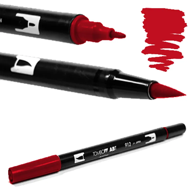Marker Tombow 856 Poppy Red