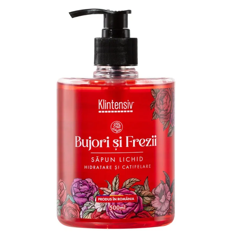 Sapun lichid - Bujori si Frezii 500ml