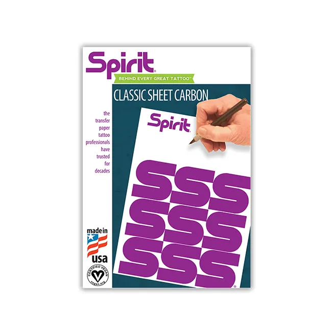 Foaie transfer A4 Spirit Carbon pentru manual