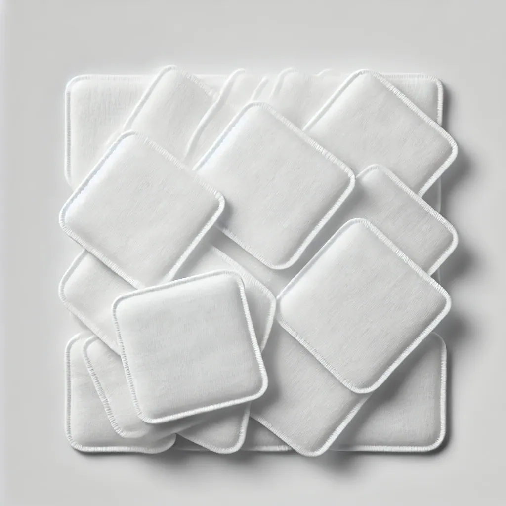 Set 40 dischete bumbac ultra fine 3 straturi Shield