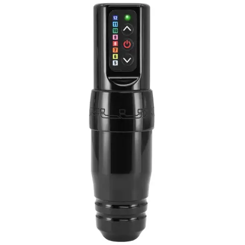 Masina de tatuat Spektra microbeau Flux S PMU cu 1 baterie -stroke 3.0mm Stealth
