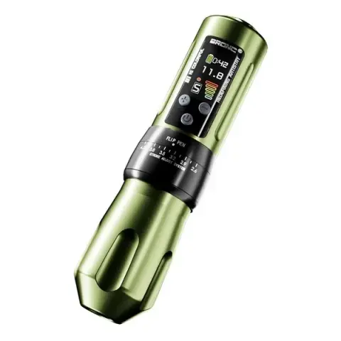 Masina de tatuat Hummingbird Pen Wireless Bronc X2 Verde