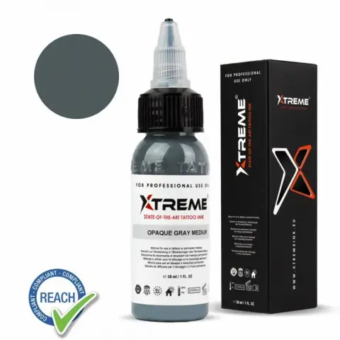 Xtreme Ink Opaque Gray Medium 30ml