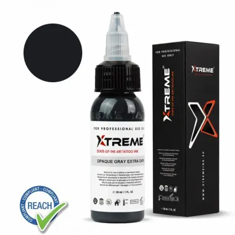 Xtreme Ink Opaque Gray Extra Dark 30ml