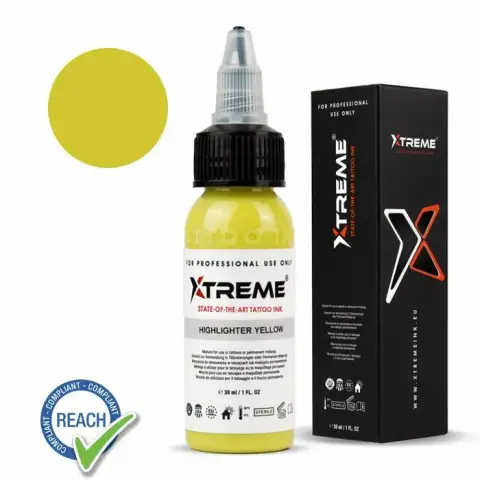 Xtreme Ink Highlighter Yellow 30ml