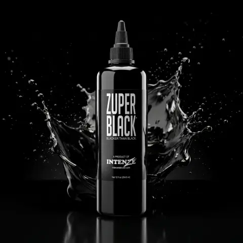Intenze tus desen Zuper Black 360ml