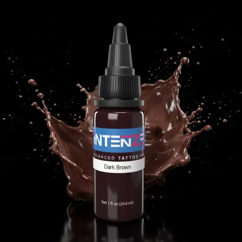 Intenze tus desen Dark Brown 30 ml
