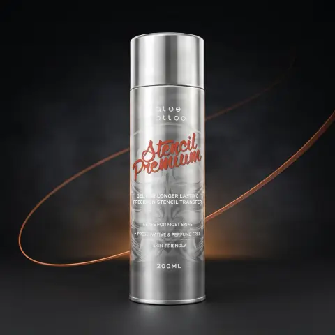 Stencil solutie de transfer Stencil Premium Aloe Tattoo 200ml