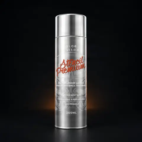 Stencil solutie de transfer Stencil Premium Aloe Tattoo 200ml