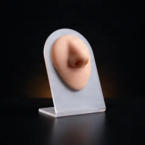MODEL DE NAS DIN SILICON PENTRU PRACTICĂ PIERCING