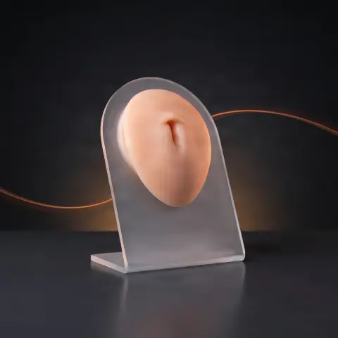 MODEL DE BURIC DIN SILICON PENTRU PRACTICĂ PIERCING