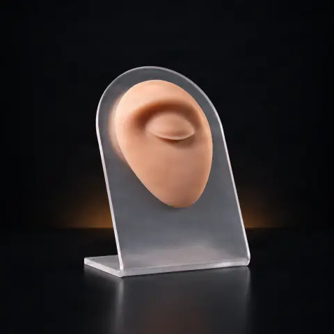 MODEL DE SPRANCEANA DIN SILICON PENTRU PRACTICĂ PIERCING
