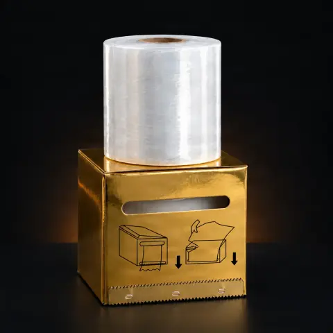 Folie transparenta stretch Super Slim 42mm*200m