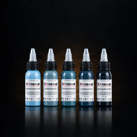 Xtreme Ink Opaque Blue Set 5x30ml