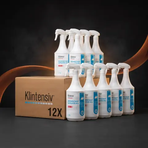 Klintensiv - Dezinfectant pentru suprafețe gata de utilizare 1000ml - BAX 12 BUC