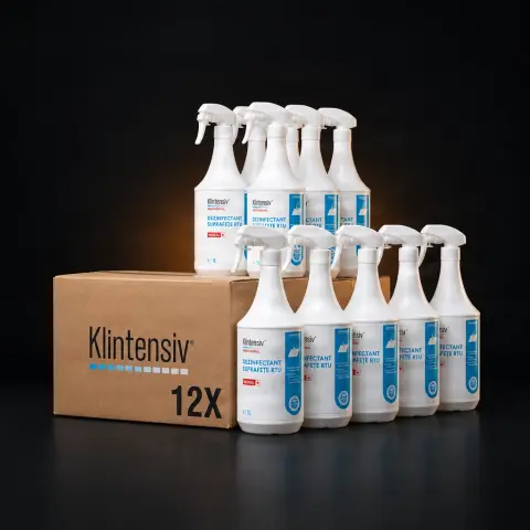 Klintensiv - Dezinfectant pentru suprafețe gata de utilizare 1000ml - BAX 12 BUC