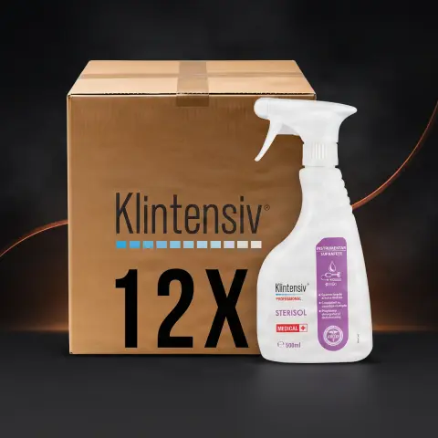Klintensiv Sterisol - Dezinfectant de nivel inalt gata de utilizare 500ml - BAX 12 BUC