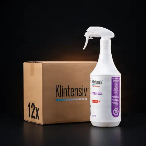 Klintensiv Sterisol - Dezinfectant de nivel inalt gata de utilizare 1000ml - BAX 12 BUC