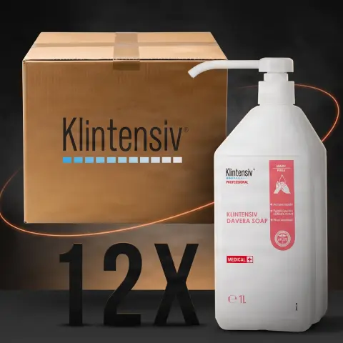 Klintensiv Davera Soap - Sapun dezinfectant pentru spalare igienica 1000ml - BAX 12 BUC