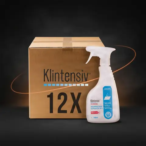 Klintensiv - Dezinfectant pentru suprafețe gata de utilizare 500ml - BAX 12 BUC