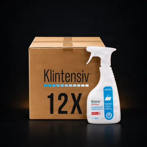 Klintensiv - Dezinfectant pentru suprafețe gata de utilizare 500ml - BAX 12 BUC