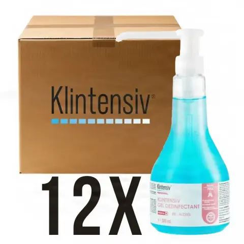Klintensiv - Gel dezinfectant pentru maini 500ml - BAX 12 BUC