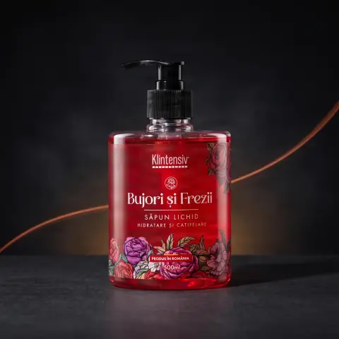Klintensiv Sapun lichid - Bujori si Frezii 500ml