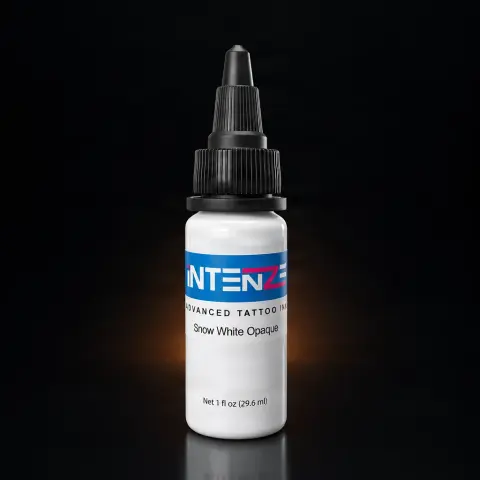 Intenze tus desen Snow White Opaque 120ml