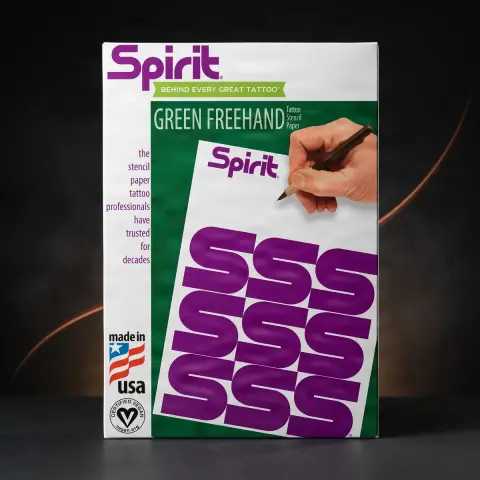Foaie transfer A4 Spirit Hectograf Verde pentru manual