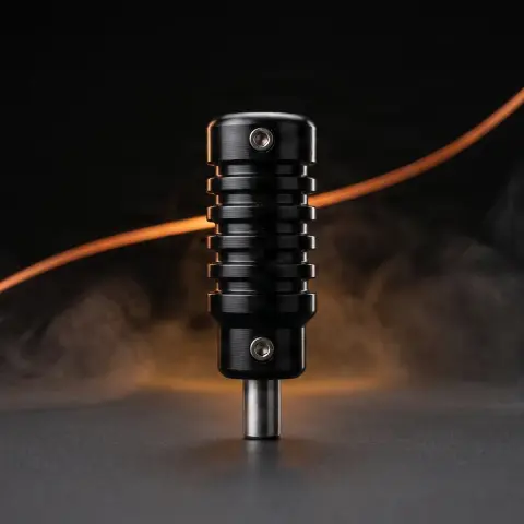 Maner de aluminium (grip) 20-25 mm Negru