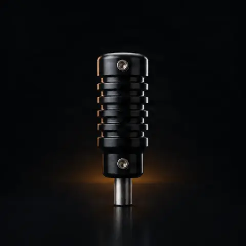 Maner de aluminium (grip) 20-25 mm Negru