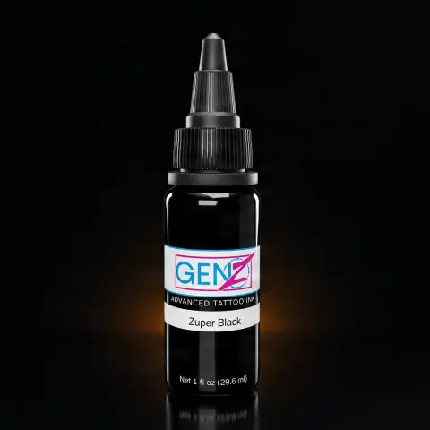 Intenze tus desen Zuper Black 30ml